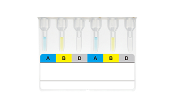 ABO正定型及RhD血型复检卡
